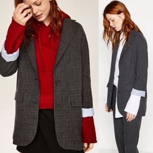 Zara oversized boyfriend blazer
